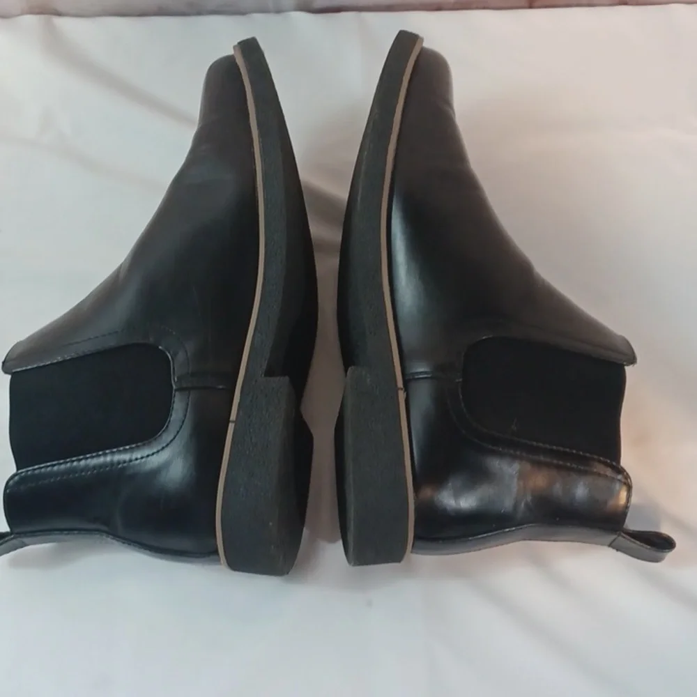 Y2K Deer Stags Mens Black Chukka Stretch Ankle Boots 11.5 M